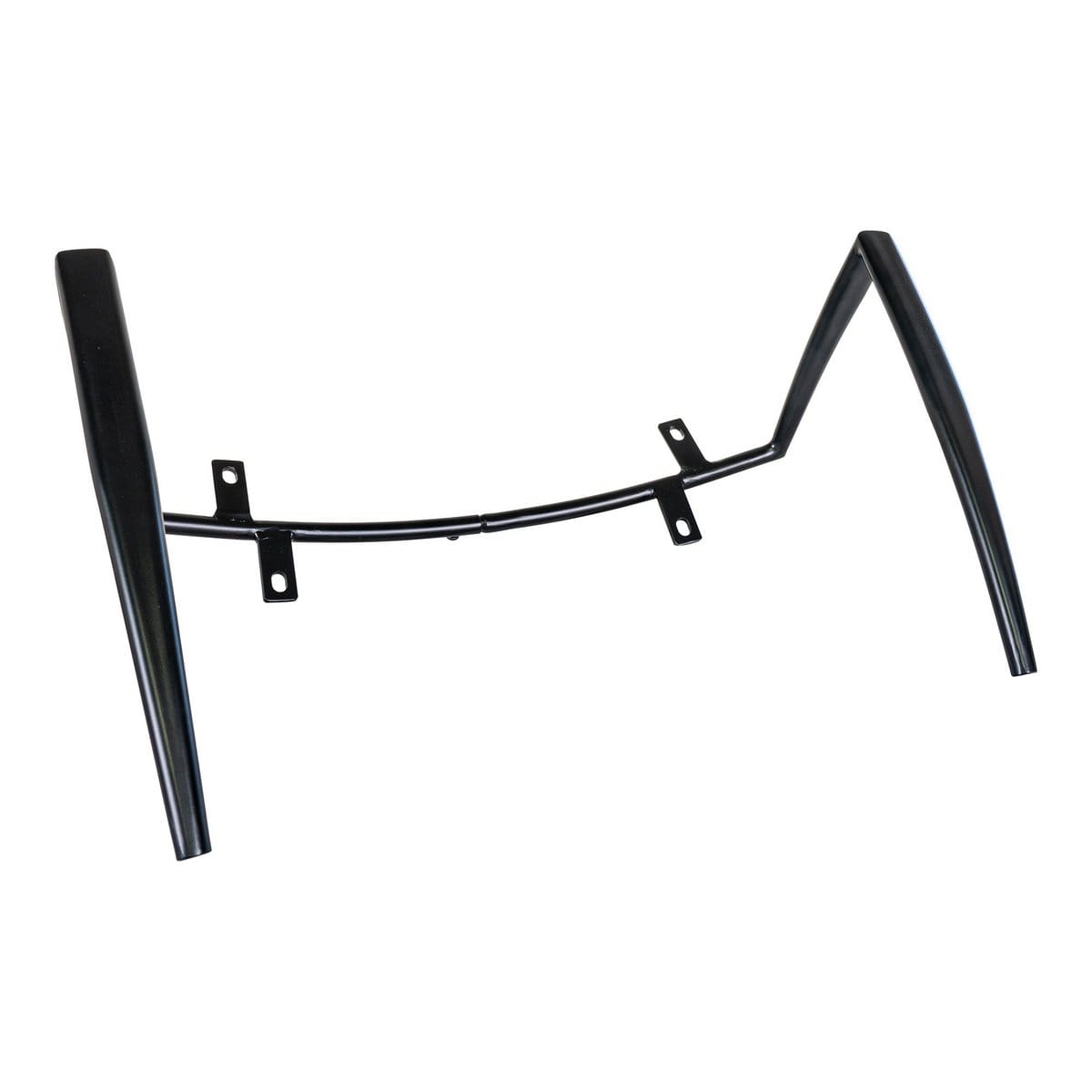 Accoudoir Monaco - Accoudoir en métal pour chaise de table Monaco, noir - Lot de 2