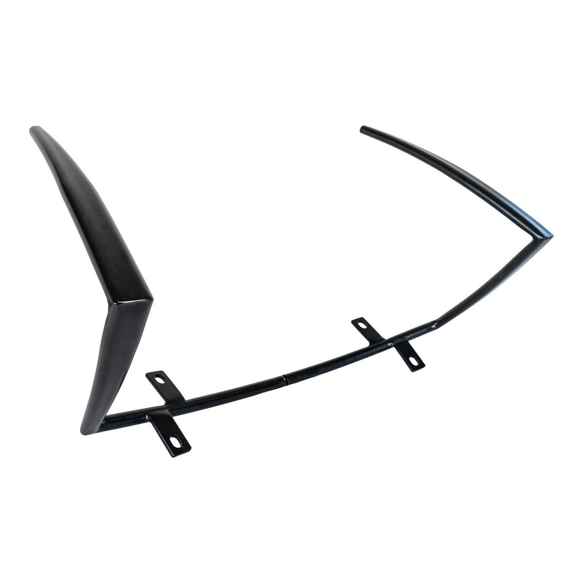 Accoudoir Monaco - Accoudoir en métal pour chaise de table Monaco, noir - Lot de 2