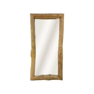 Collection HSM-Miroir rectangulaire-60x6x120-Naturel-Teck -