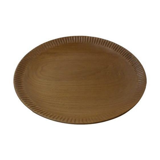 Collection HSM-Schaal Sand Large-Ø50x5-Bruin-Teak