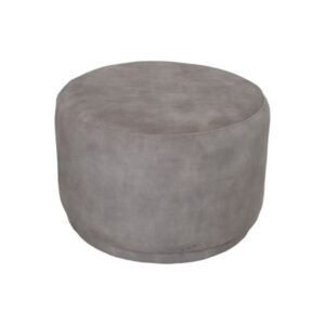 Poof Otto - 55x55x40 - Blanc - Adore 01 - Velours - Poof Otto - 55x55x40 - Blanc - Adore 01 - Velours -