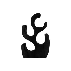 Porte-bouteilles - 26x18x40 -Noir - Munggur -