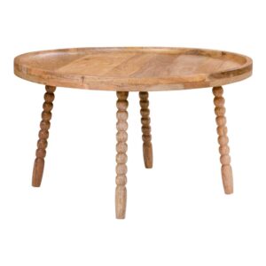 Table basse Jammu - Nature, Ø60x35 cm -