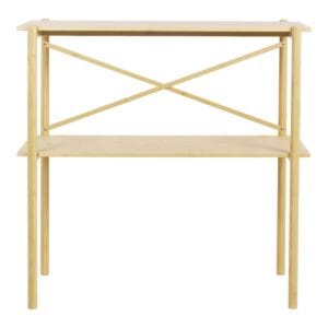 Table console Manaus - Table console, bambou, naturel, 83x32x80,5 cm -