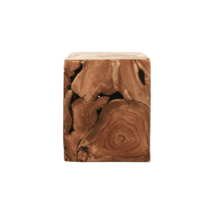 Table d'appoint Cube - petite - cire naturelle -