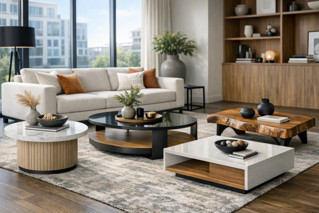 Trending Coffee Table Styles for Modern Living Rooms
